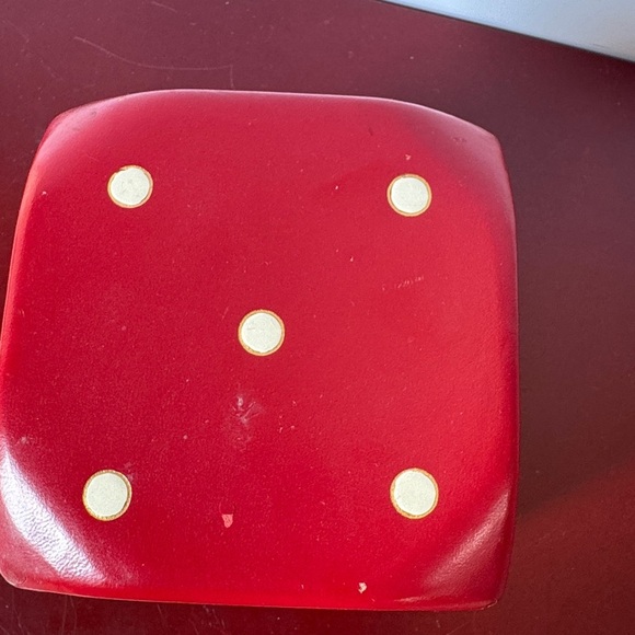 Dice Playing Cards Box Italy Mid-Century - Picture 6 of 10